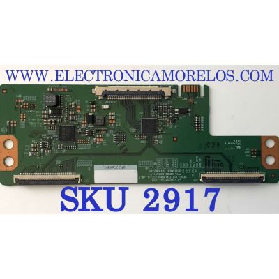 T-CON PARA TV JVC / W BOX ORIGINAL / NUMERO DE PARTE 6871L-9072A / 6870C-1801A / 9072A / PANEL K430WDF / GJT43DF-GX / DISPLAY LC430DUQ (SK)(A3) / MODELOS SI43FRF / 0E-43MON1080